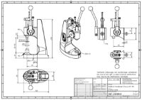 HP150 Rack and Pinion Press 36mm Stroke 0.75kN Capacity