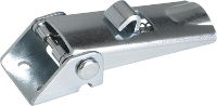 Steel Adjustable Screw Latch with Safety Clip Length 72mm