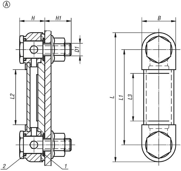 K0443 Oil Level Gauge Form A