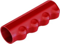 Red PVC Grip to suit 25mm round bar