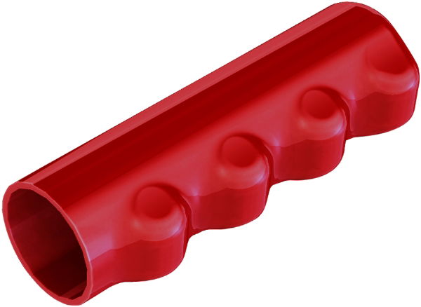 Red PVC Grip to suit 25mm round bar