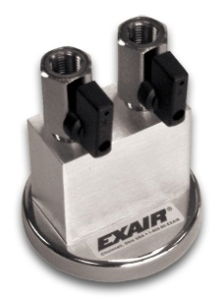 Exair Magnetic Base Two Outlets 9043