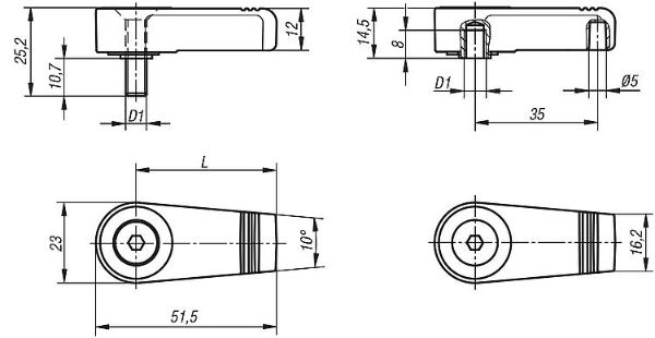 Stop Latches Drawing