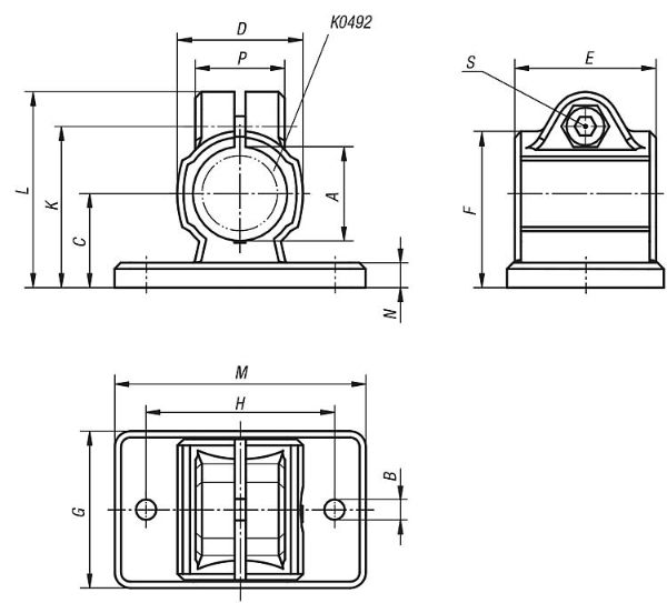 Tube Base Clamps