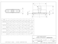 Vacuum Cup Oval 0.5"x2"