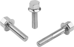 K1492 316 Stainless Steel Hexagon Bolt With Collar M4