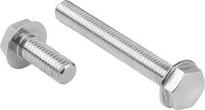 K1411 316 Stainless Steel Hexagon Bolts M4