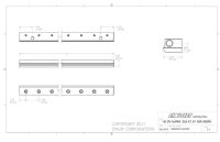 42" 316 Stainless Steel Super Air Knife Kit With Plumbing Kit Installed