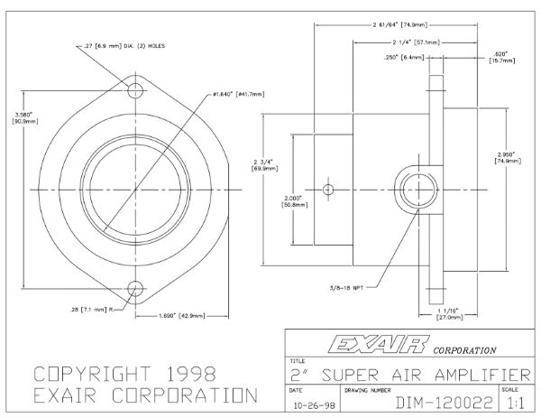 2" Super Air Amplifier Kit