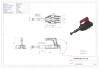 GH-30600 Push Pull Toggle Clamp Plunger Stroke 32mm Size 600Kg