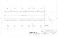 54" Stainless Steel Super Air Knife Kit with Plumbing Kit Installed