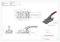 GH-40380-SS 3400Kg Stainless Steel Latch Clamp