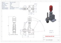 GH 10752-BSS Stainless Steel Vertical Toggle Clamp