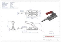 GH-30607M Push Pull Toggle Clamp 41.3mm Size 318Kg