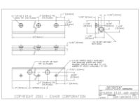 30" Stainless Steel Super Air Knife Kit with Plumbing Kit Installed