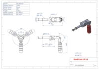 GH-36204M Push Pull Toggle Clamp 40mm Size 136Kg