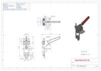 GH-40324-SS 225Kg Stainless Steel Latch Clamp