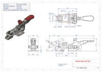 GH-40323-RSS Horizontal Latch Toggle Clamp with Safety Lock