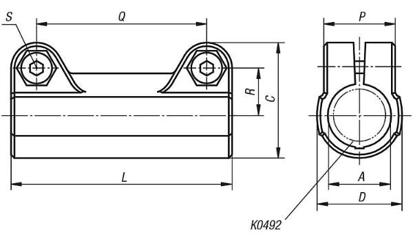 Staight Tube Clamps