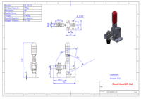 GH-101-D Vertical Toggle Clamp