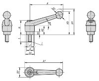 Clamp lever