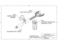 Adjustable Spot Cooler With Dual Point Outlet With Filter