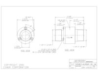 Threaded Line Vac In Aluminium For 1 1/2" Pipe