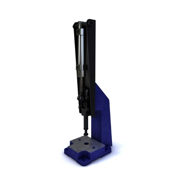 Pneumatic Toggle Press Plunger Stroke 25mm Size 600Kg