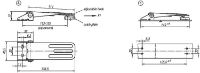 Stainless Steel Adjustable Screw Latch No Lock Length 138mm Dimensions