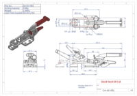 GH-431-RSS Stainless Steel Latch Toggle Clamp with Safety Lock