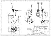 Toggle Press 5.0kN 35mm Stroke Dimension B 50-185mm