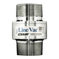 2-1/2" NPT Stainless Steel Threaded Line Vac