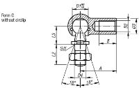 K0734 Ball Joint Drawing