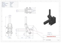 GH-75078 1600Kg steel heavy duty clamp