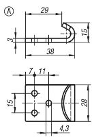 Stainless Steel Short Catch Plate GH-51.9143382