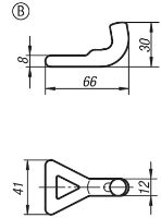 Steel Weldable Catch Plate