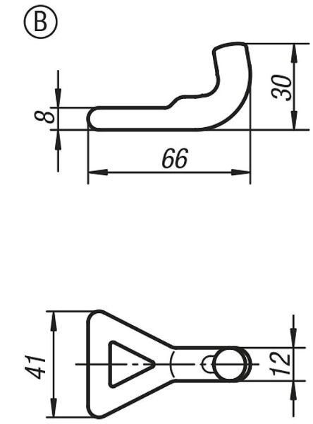 Steel Weldable Catch Plate