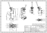 Toggle Press 2.0kN 30mm Stroke Dimension B 60-110mm