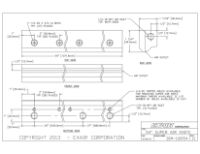 54" Super Air Knife Kit with Plumbing Kit Installed