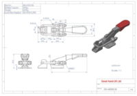 GH-40323-SS Stainless steel latch clamp