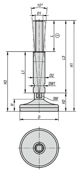 Swivel Foot