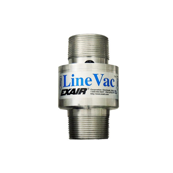 Threaded Line Vac In Aluminium For 1 1/2" Pipe