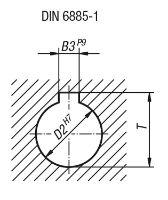 Flat Aluminum handwheel Drawing 2