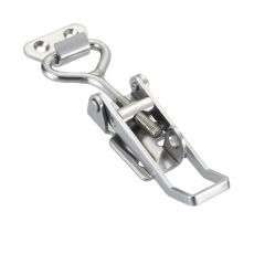 CS 0220 Stainless Steel Latch With Catch Plate For Padlock L=118mm