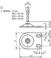 Levelling feet