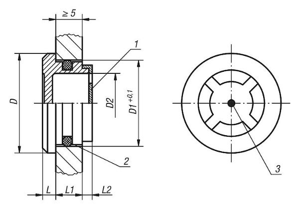 K0446 Oil Level Gauge