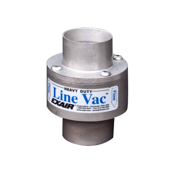 Heavy Duty Line Vac In Hardened Alloy For 2" Pipe