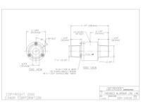 Threaded Line Vac In Aluminium For 1" Pipe