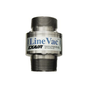 Threaded Line Vac In Stainless Steel For 2" Pipe