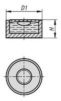 K1156 Bullseye Level Body Drawing